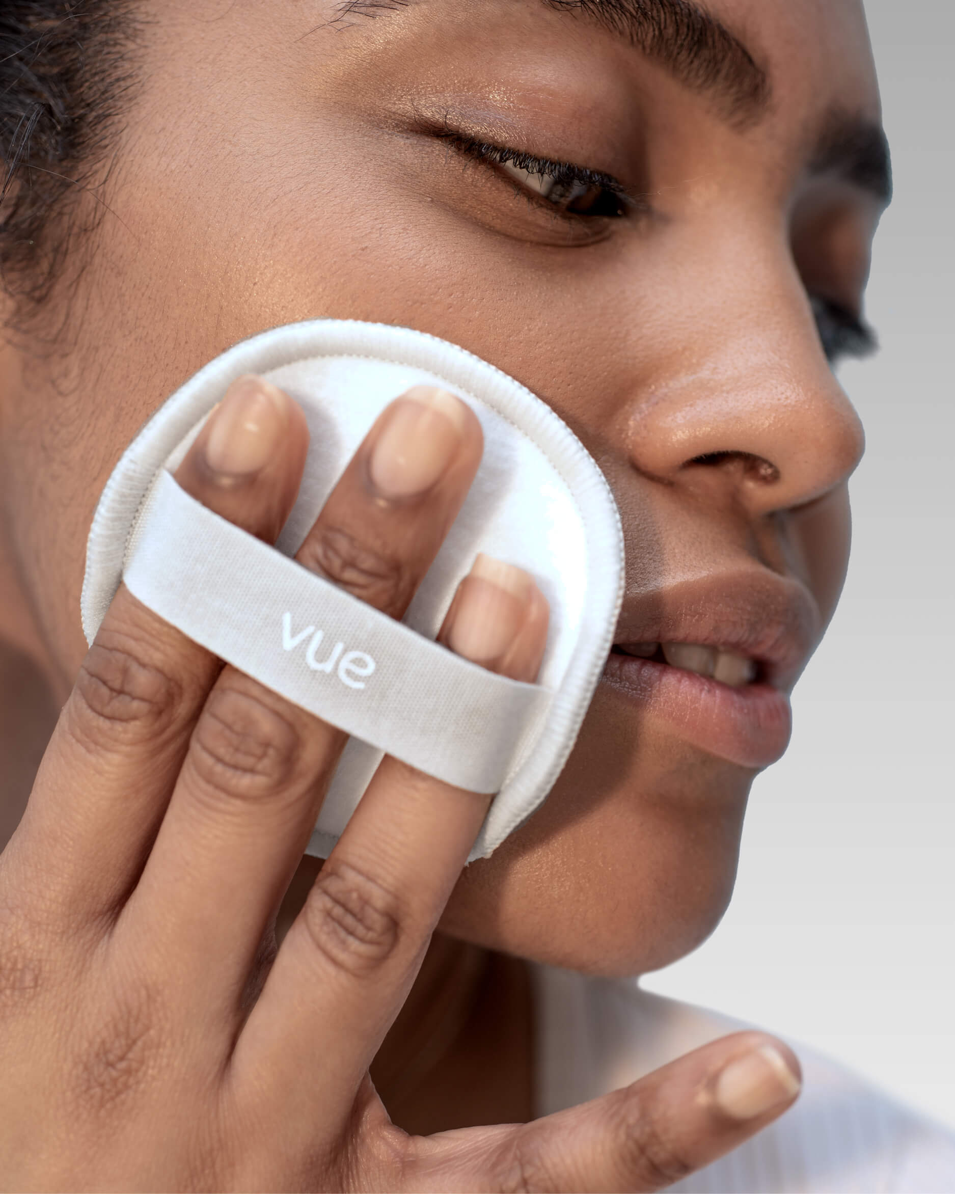 وسادات قطنية قابلة لإعادة الاستخدام من 