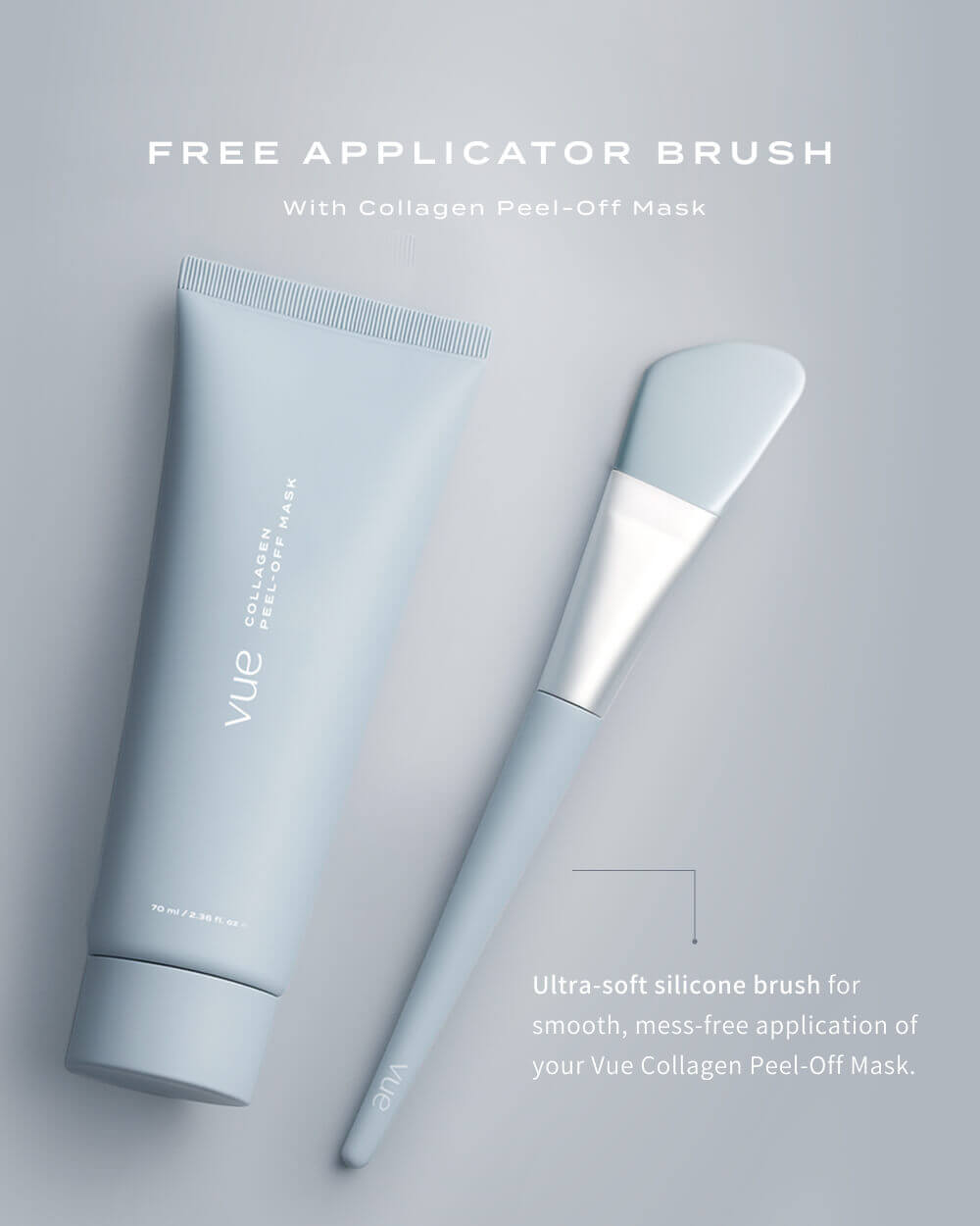 قناع فيو الكولاجين القابل للتقشير